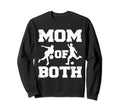 Mom Both Funny Soccer Bowling Mom Sweatshirt - Aesthetic Graphic for Adults - T-Shirt, Sweatshirt, Hoodie