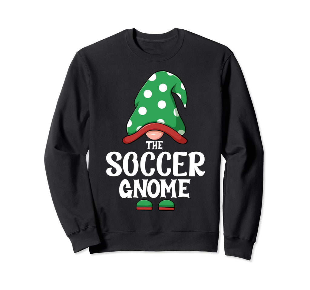 Soccer Gnome Matching Family Sweatshirt - Fun Novelty Design for Adults - T-Shirt, Sweatshirt, Hoodie