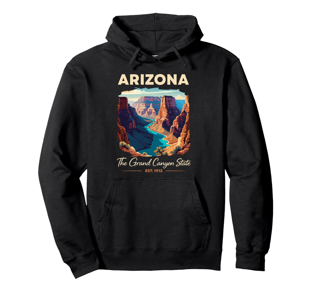 Arizona Grand Canyon State Park Hoodie - Casual Everyday Wear for Adults - T-Shirt, Sweatshirt, Hoodie