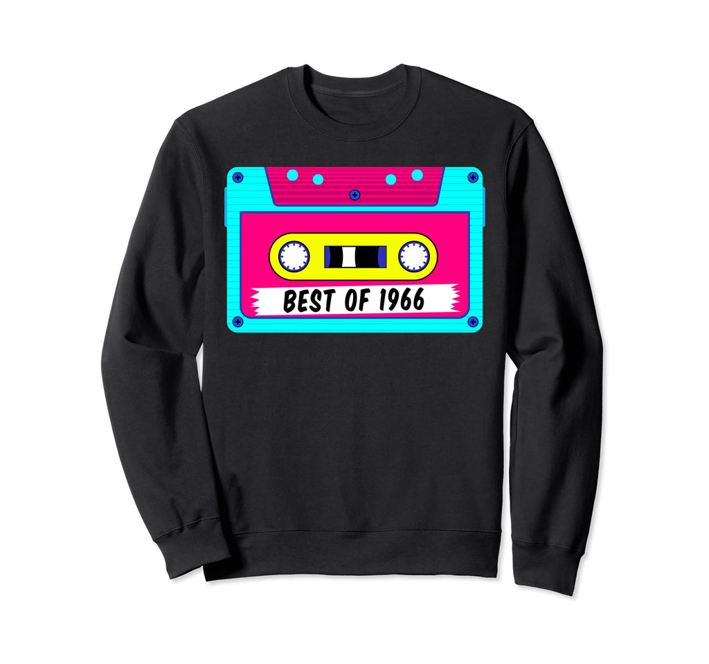 Best 1966 Futuristic Cassette Sweatshirt - Casual Everyday Wear Unisex - T-Shirt, Sweatshirt, Hoodie