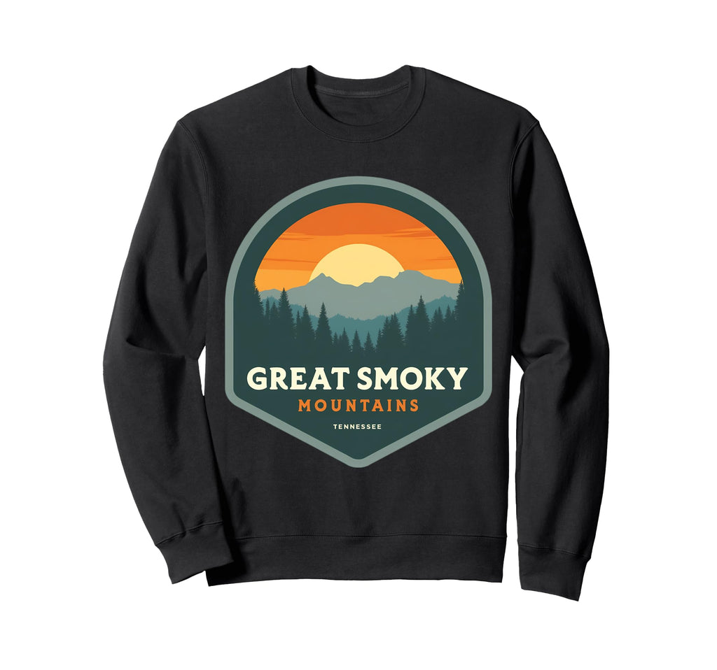 Great Smoky Mountains National Park Sweatshirt - Graphic Print Unisex - T-Shirt, Sweatshirt, Hoodie