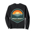 Great Smoky Mountains National Park Sweatshirt - Graphic Print Unisex - T-Shirt, Sweatshirt, Hoodie