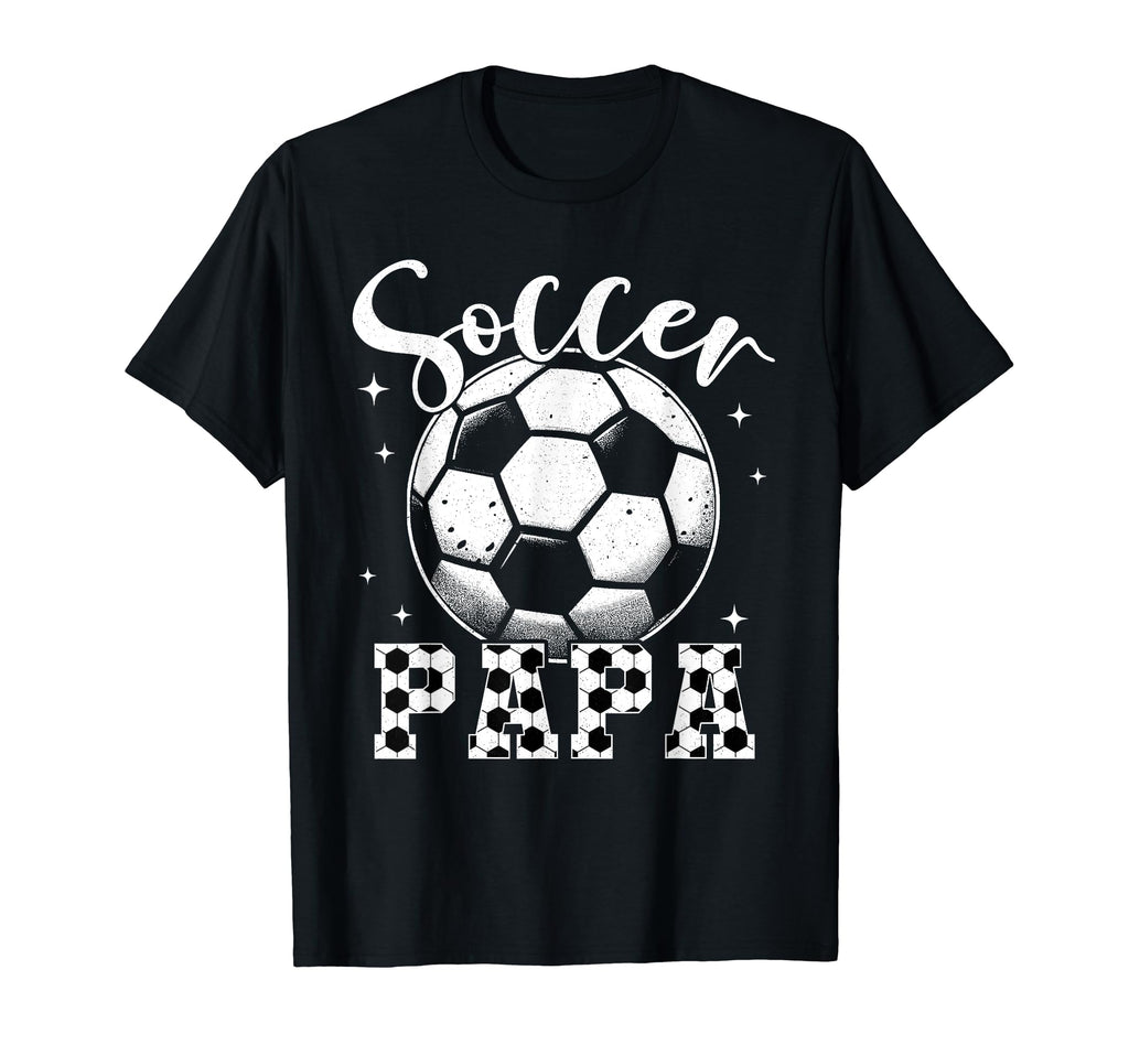 Mens Soccer Papa Soccer Player Daddy T-Shirt - Fun Novelty Design Unisex - T-Shirt, Sweatshirt, Hoodie