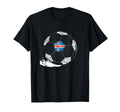 Soccer Iceland Flag Icelanders Pride T-Shirt - Unique Graphic Men Women - T-Shirt, Sweatshirt, Hoodie