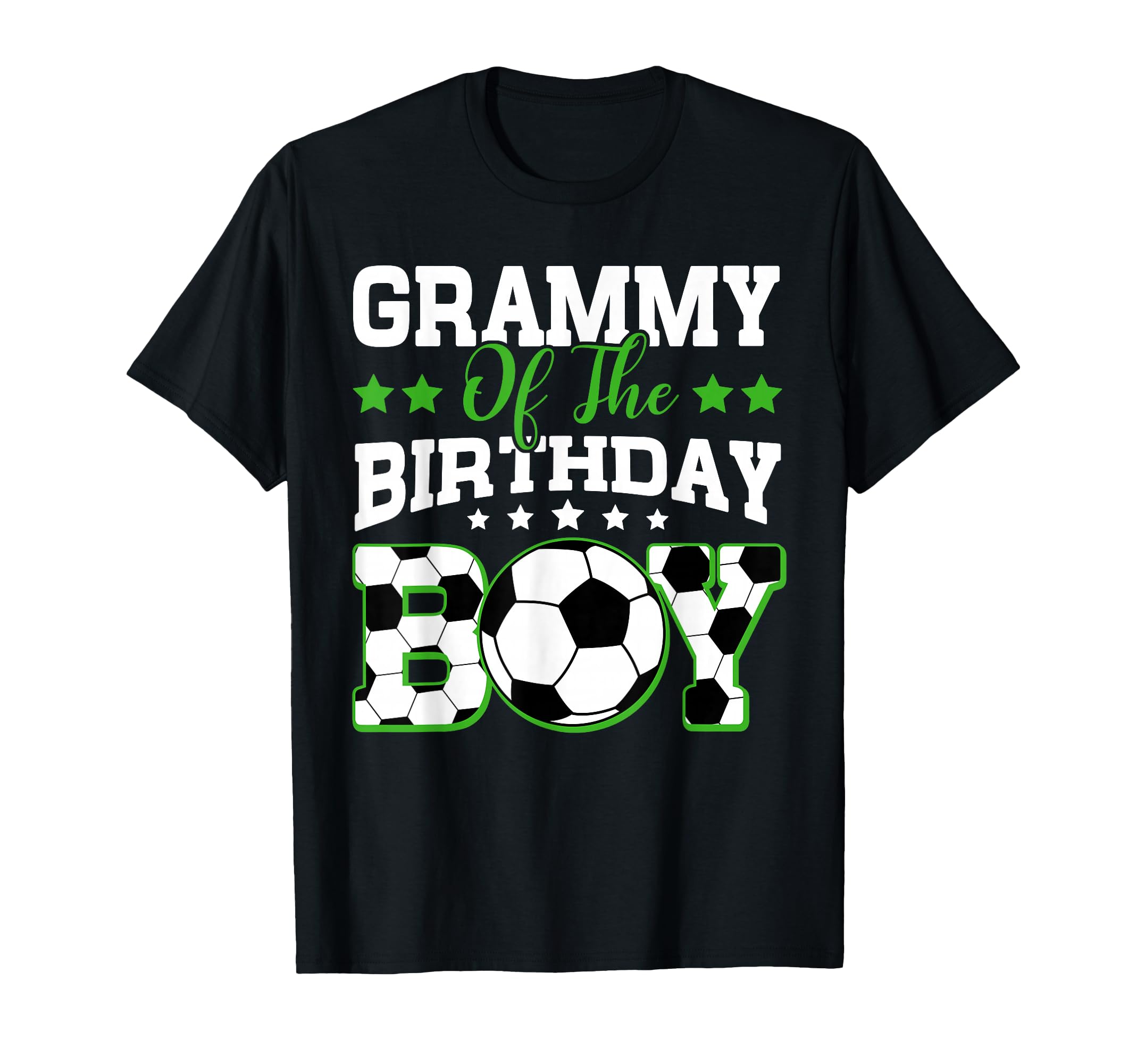 Grammy Birthday Soccer Family T-Shirt - Aesthetic Graphic for Adults - T-Shirt, Sweatshirt, Hoodie