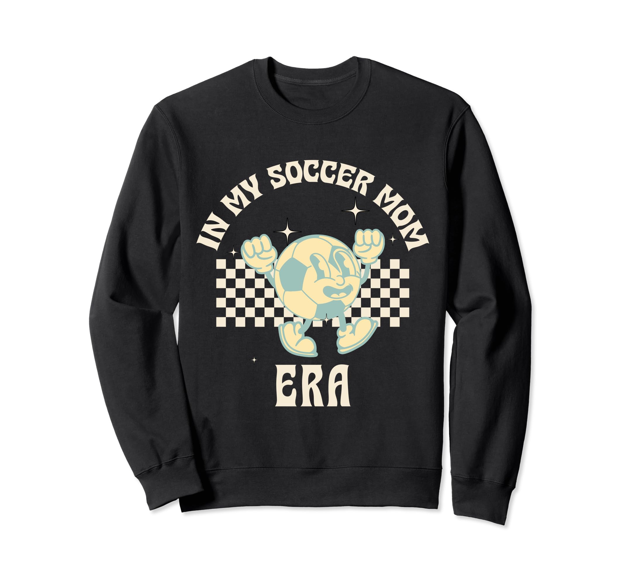 Groovy My Soccer Mom Era Soccer Sweatshirt - Aesthetic Graphic Men Women - T-Shirt, Sweatshirt, Hoodie