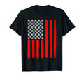 Distressed American Flag Soccer Patriotic T-Shirt - Novelty Apparel Unisex - T-Shirt, Sweatshirt, Hoodie