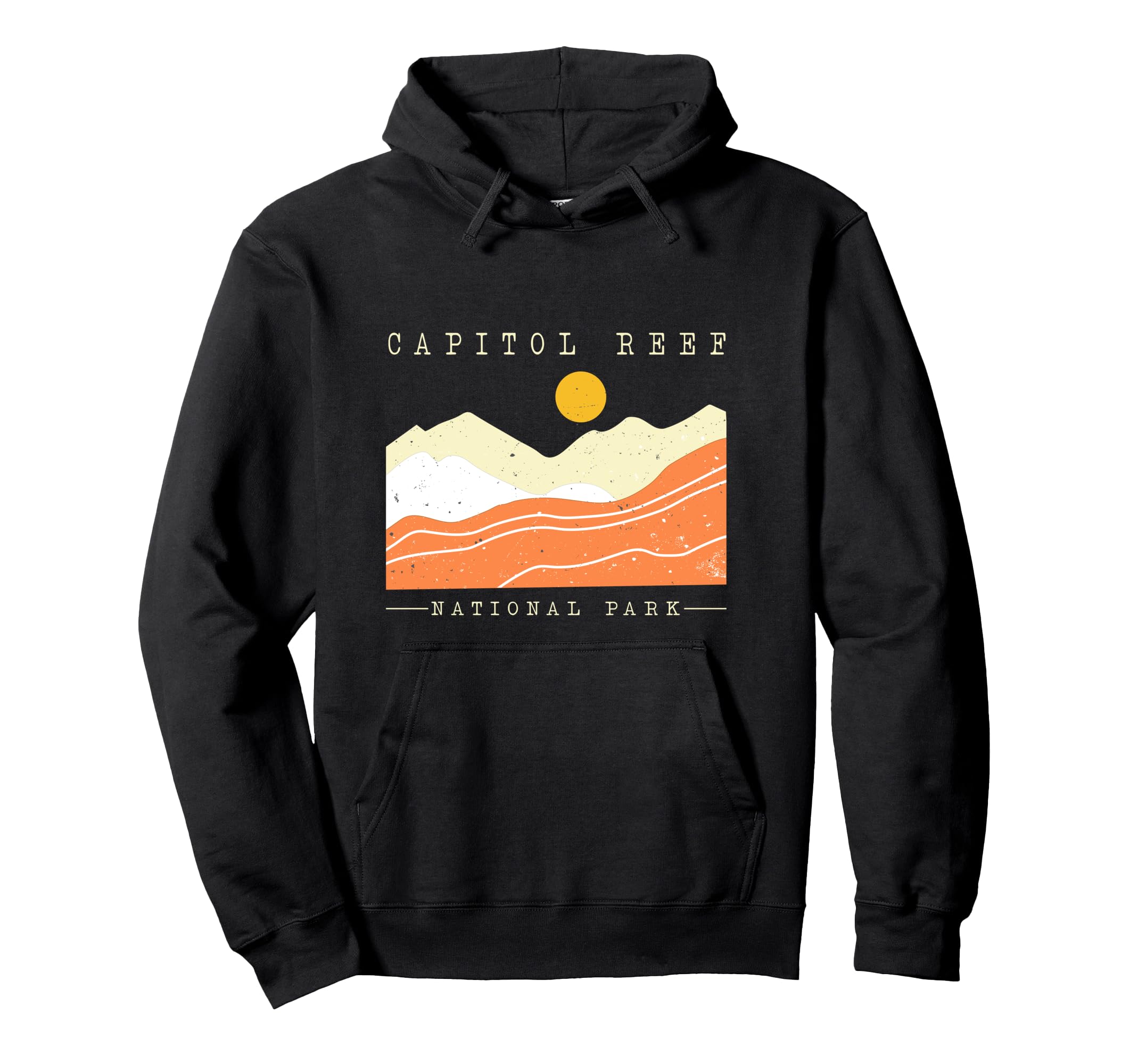 Capitol Reef National Park Hoodie - Graphic Print for Adults - T-Shirt, Sweatshirt, Hoodie