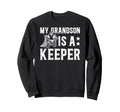 Ice Hockey Keeper Grandpa Hockey Sweatshirt - Streetwear Style for Adults - T-Shirt, Sweatshirt, Hoodie