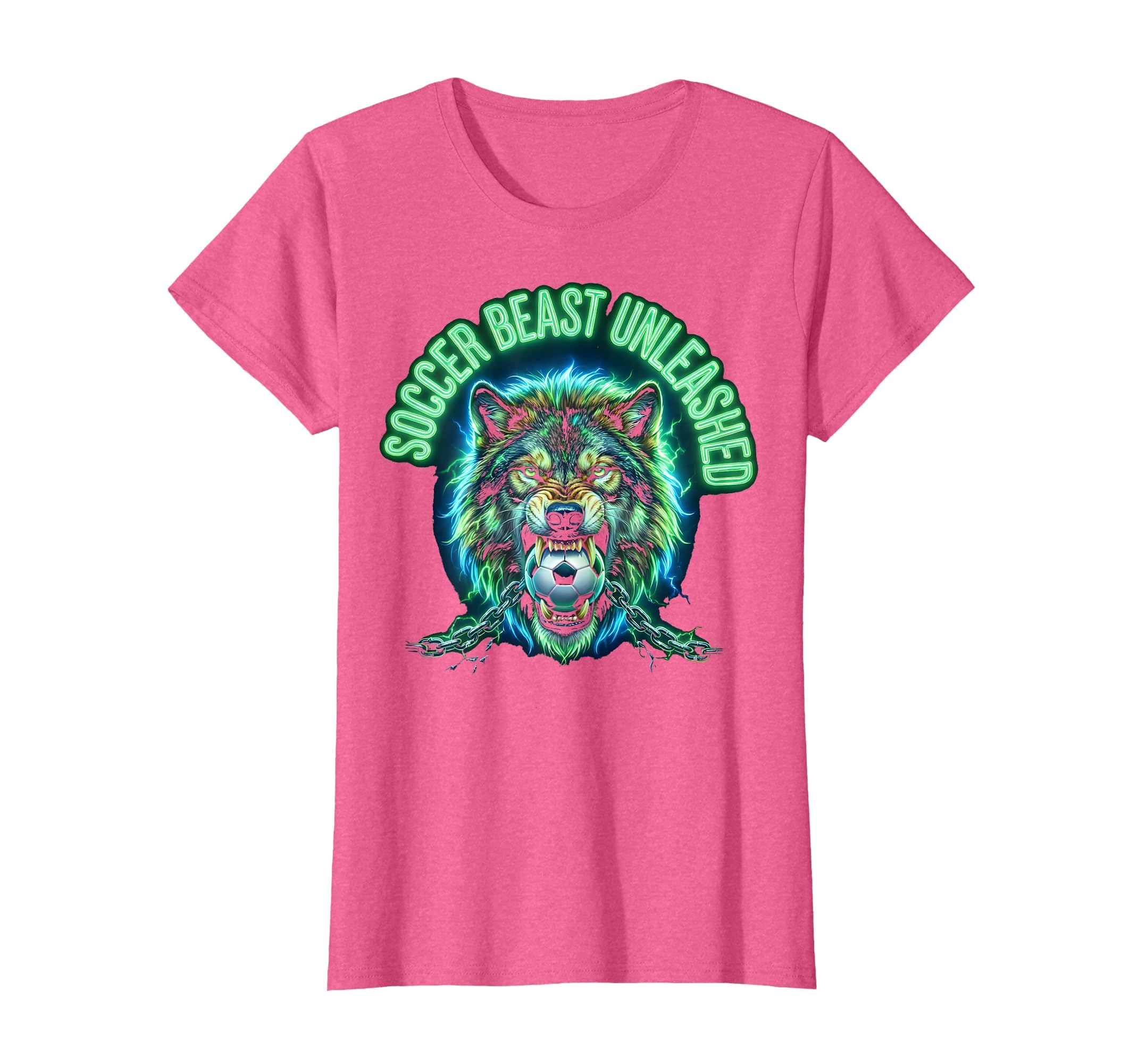 Soccer Beast Unleashed Soccer T-Shirt - Aesthetic Graphic Unisex - T-Shirt, Sweatshirt, Hoodie