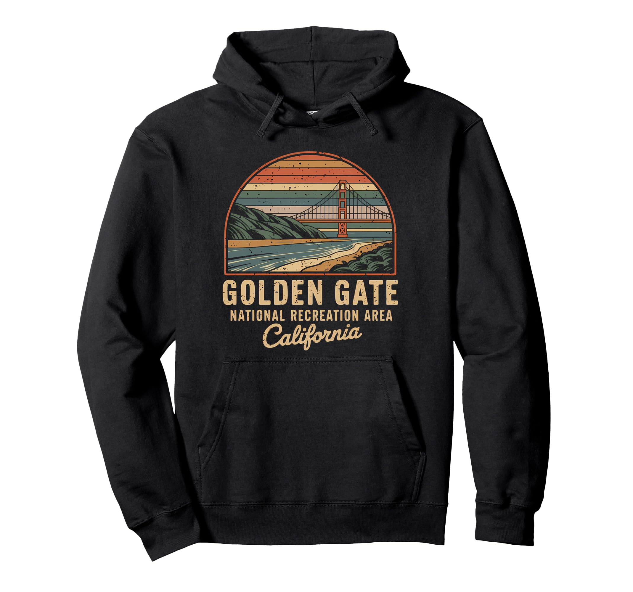 Golden Gate National Recreation Area Hoodie - Aesthetic Graphic Unisex - T-Shirt, Sweatshirt, Hoodie