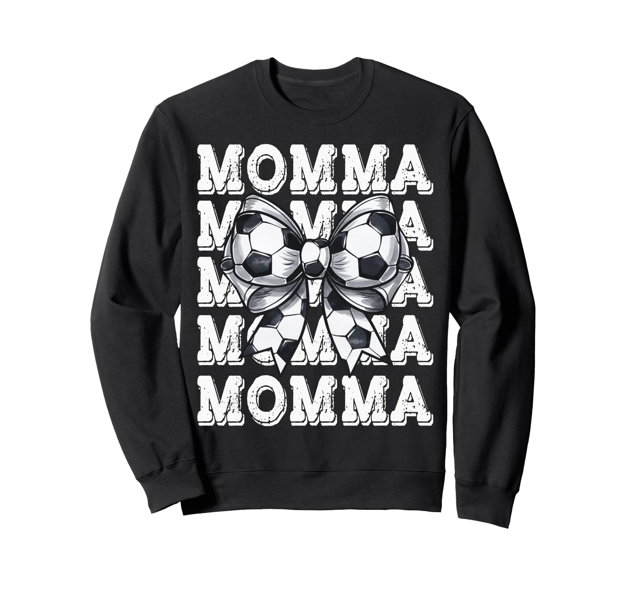 Coquette Soccer Momma Matching Sweatshirt - Custom Art Print Men Women - T-Shirt, Sweatshirt, Hoodie