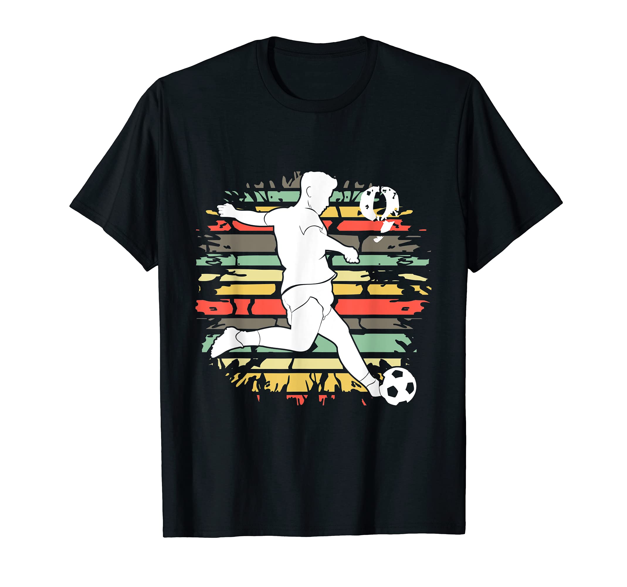 Sunset Soccer Number Nine T-Shirt - Novelty Apparel Unisex - T-Shirt, Sweatshirt, Hoodie