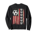 Distressed American Flag Sweatshirt - Casual Everyday Wear for Adults - T-Shirt, Sweatshirt, Hoodie