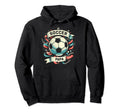 Soccer Papa Family Matching Dad Fathers Day Hoodie - Trendy Graphic Unisex - T-Shirt, Sweatshirt, Hoodie