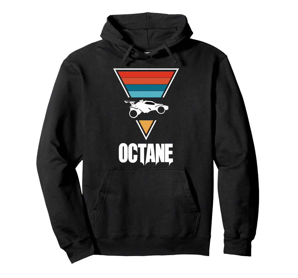 Octane Rocket Soccer Sunset Distressed Hoodie - Graphic Print Men Women - T-Shirt, Sweatshirt, Hoodie