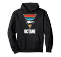 Octane Rocket Soccer Sunset Distressed Hoodie - Graphic Print Men Women - T-Shirt, Sweatshirt, Hoodie