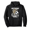 Boyfriend Birthday Soccer Ball Hoodie - Casual Everyday Wear for Adults - T-Shirt, Sweatshirt, Hoodie