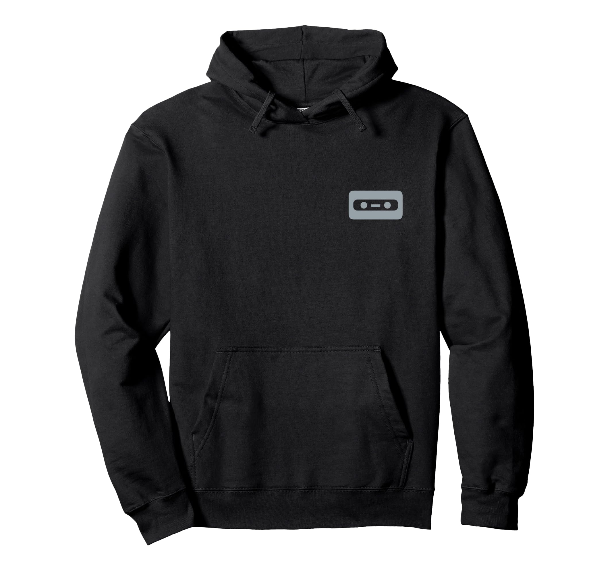 Cassette Tape Minimalist 90S Music Hoodie - Casual Everyday Wear for Adults - T-Shirt, Sweatshirt, Hoodie