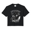 Newfoundland Motorbike Love Footbal T-Shirt - Graphic Print for Adults - T-Shirt, Sweatshirt, Hoodie