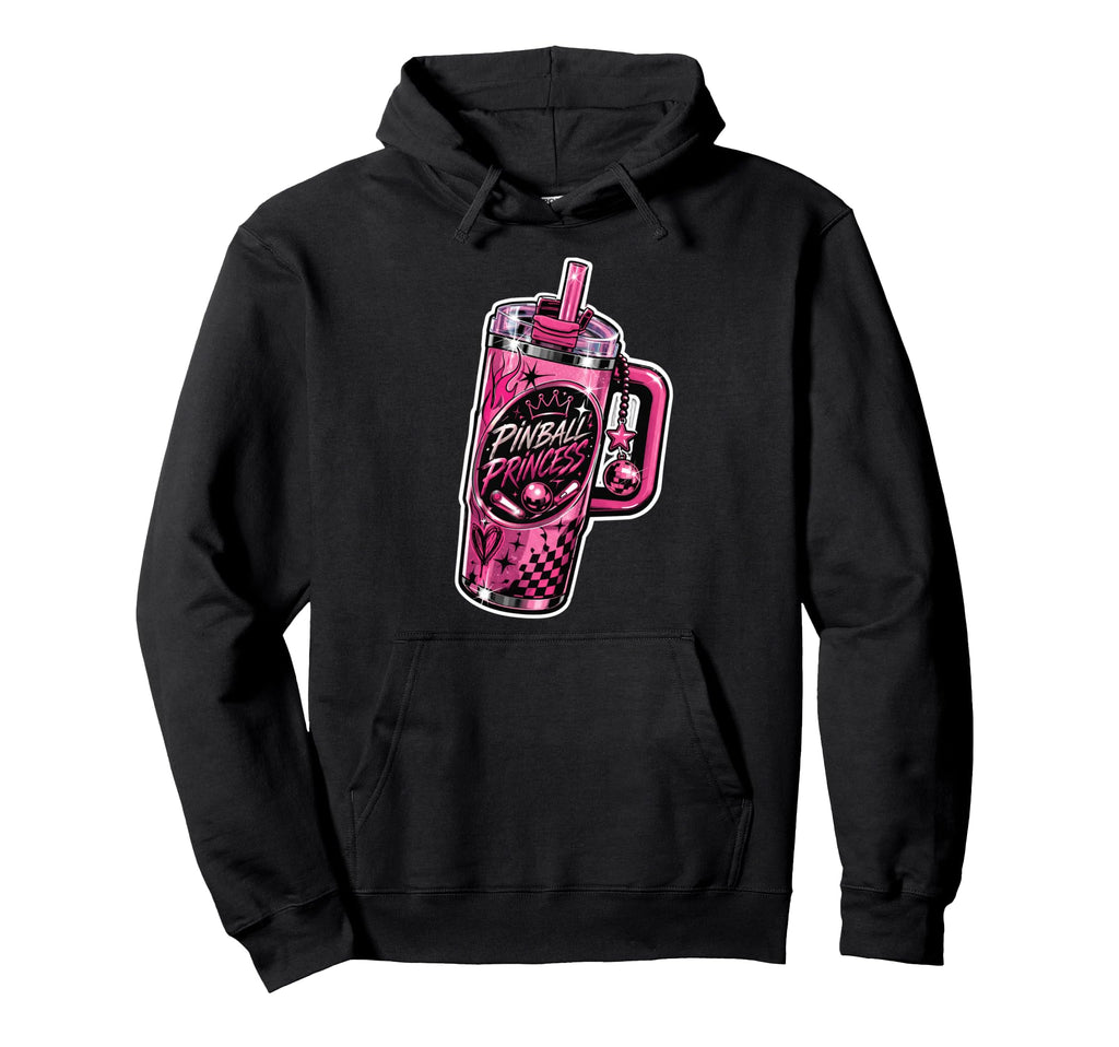 Pinball Princess Machines Funny Hoodie - Casual Everyday Wear for Adults - T-Shirt, Sweatshirt, Hoodie