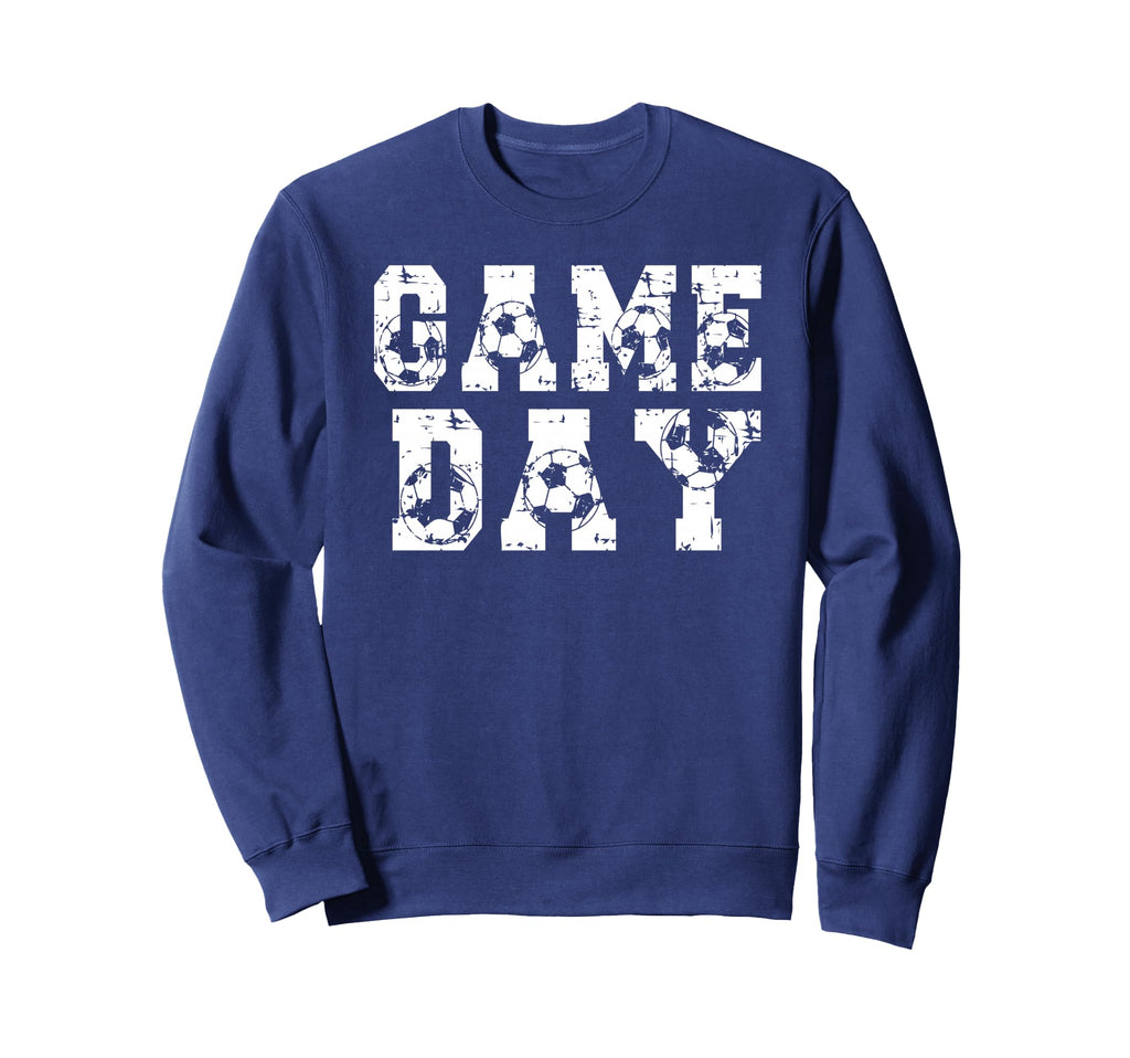 Soccer Game Day Soccer Fans Sweatshirt - Minimalist Print for Adults - T-Shirt, Sweatshirt, Hoodie