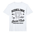 Sideline Social Club Soccer Mom Game Day T-Shirt - Graphic Print Men Women - T-Shirt, Sweatshirt, Hoodie
