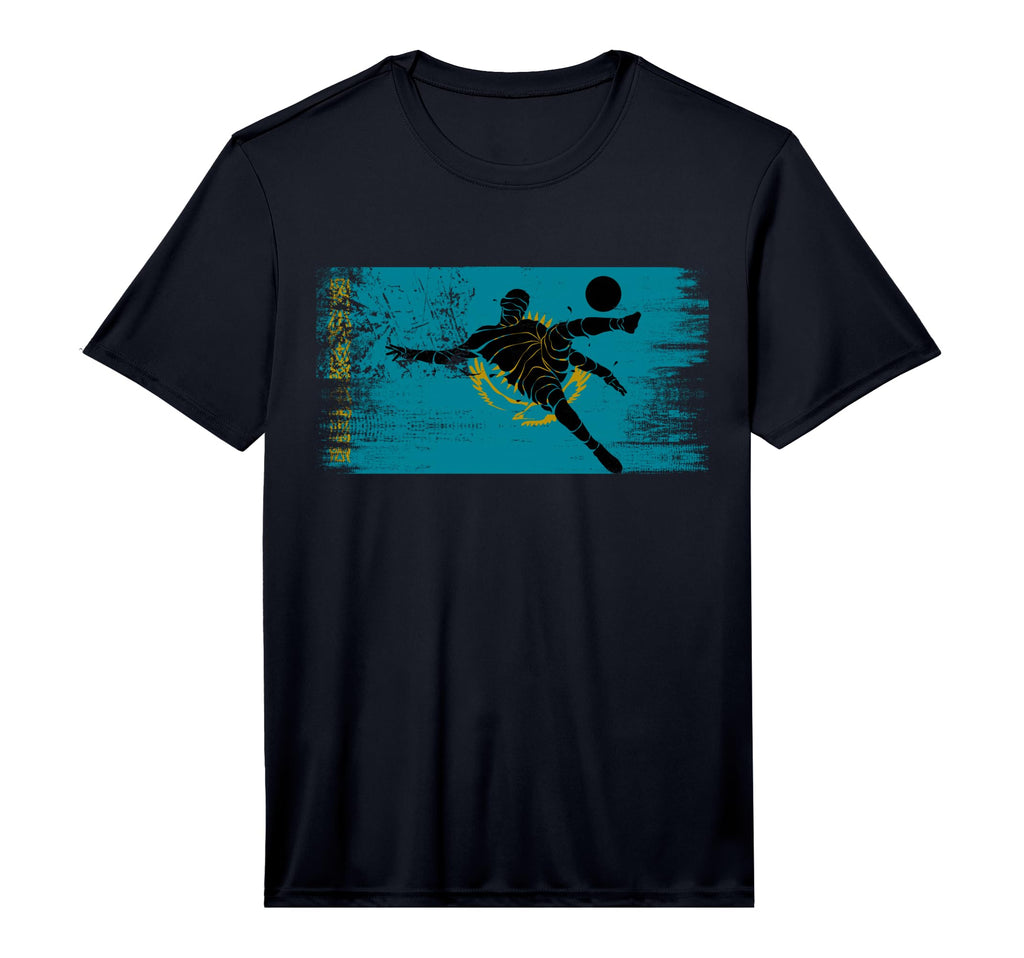 Kazakhstan Soccer Kazakh Football T-Shirt - Trendy Graphic for Adults - T-Shirt, Sweatshirt, Hoodie