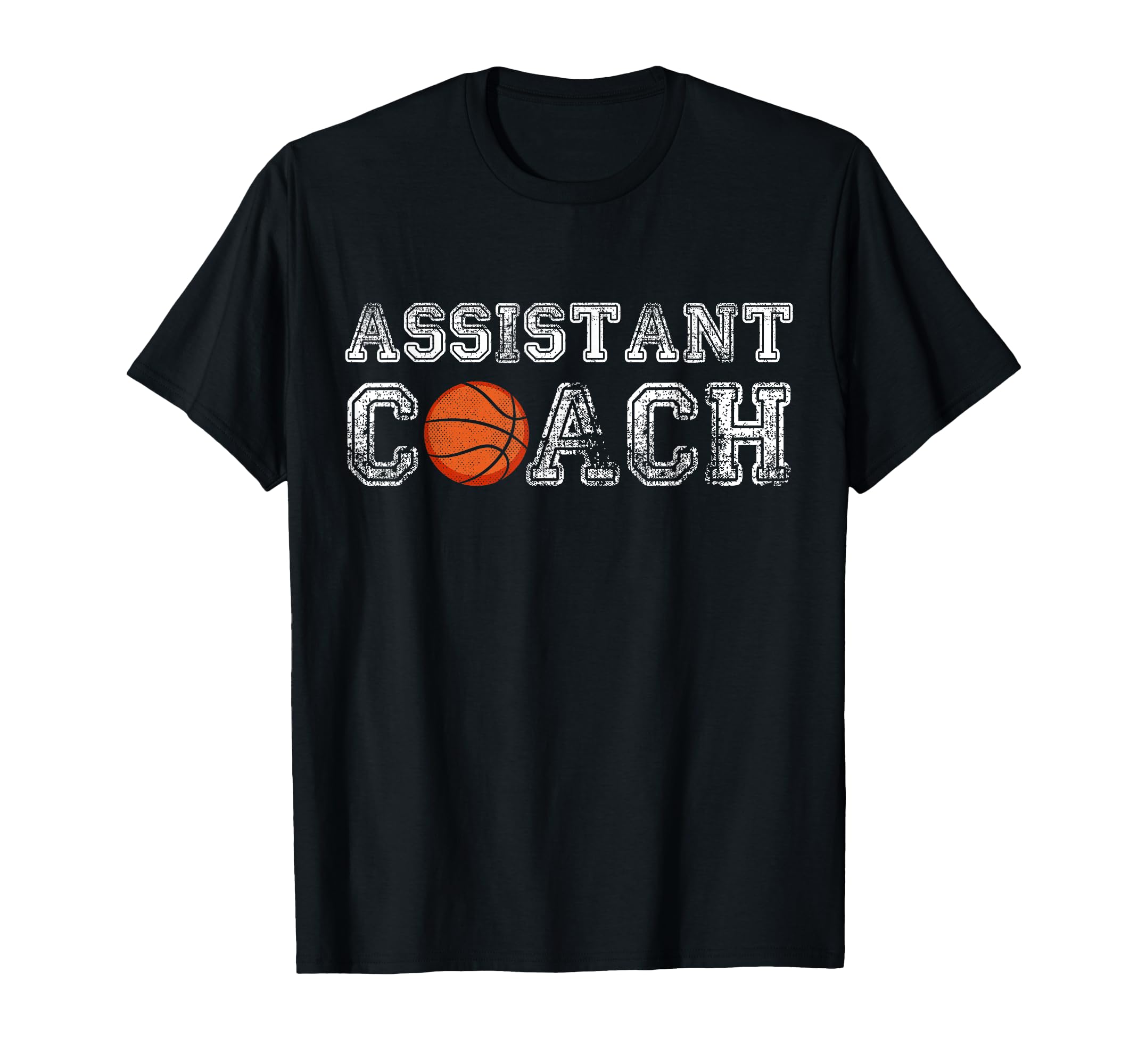 Assistant Basketball Coach T-Shirt - Minimalist Print Men Women - T-Shirt, Sweatshirt, Hoodie