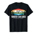 North Cascades National Park Outdoor T-Shirt - Aesthetic Graphic Men Women - T-Shirt, Sweatshirt, Hoodie