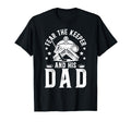Fear Hockey Keeper Dad Hockey Goalie T-Shirt - Custom Art Print for Adults - T-Shirt, Sweatshirt, Hoodie