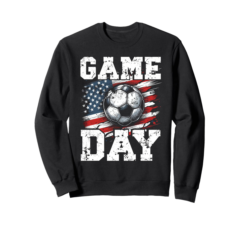 Game Day Soccer Players Coaches Parent Sweatshirt - Minimalist Print Unisex - T-Shirt, Sweatshirt, Hoodie
