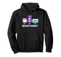 Memories Never Forget Cassette Tape Hoodie - Aesthetic Graphic for Adults - T-Shirt, Sweatshirt, Hoodie