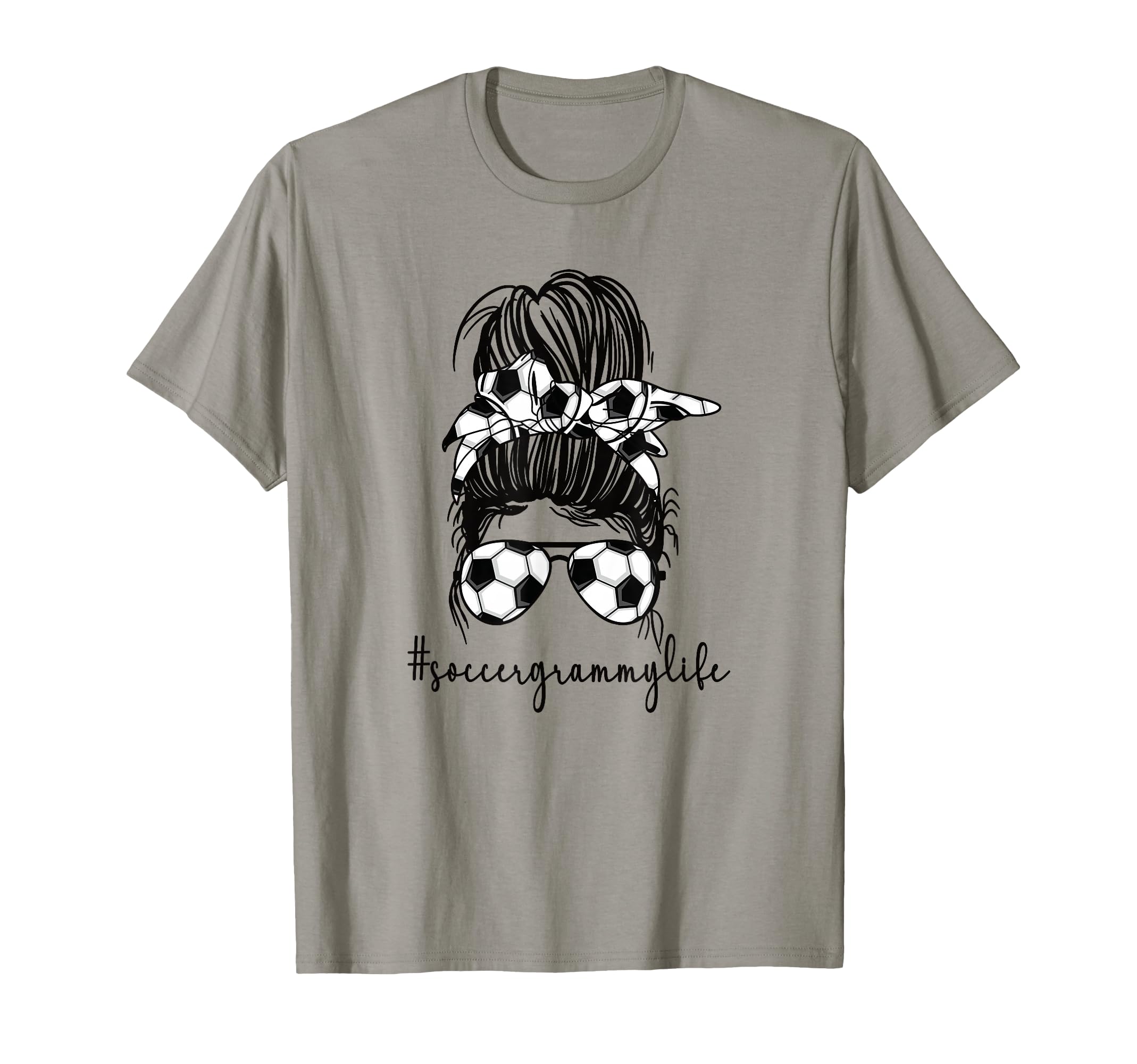 Funny Soccer Grammy Life Soccer T-Shirt - Novelty Apparel for Adults - T-Shirt, Sweatshirt, Hoodie