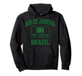 Brazil Gift Flag Brazilian Fan Samba Hoodie - Novelty Apparel Men Women - T-Shirt, Sweatshirt, Hoodie