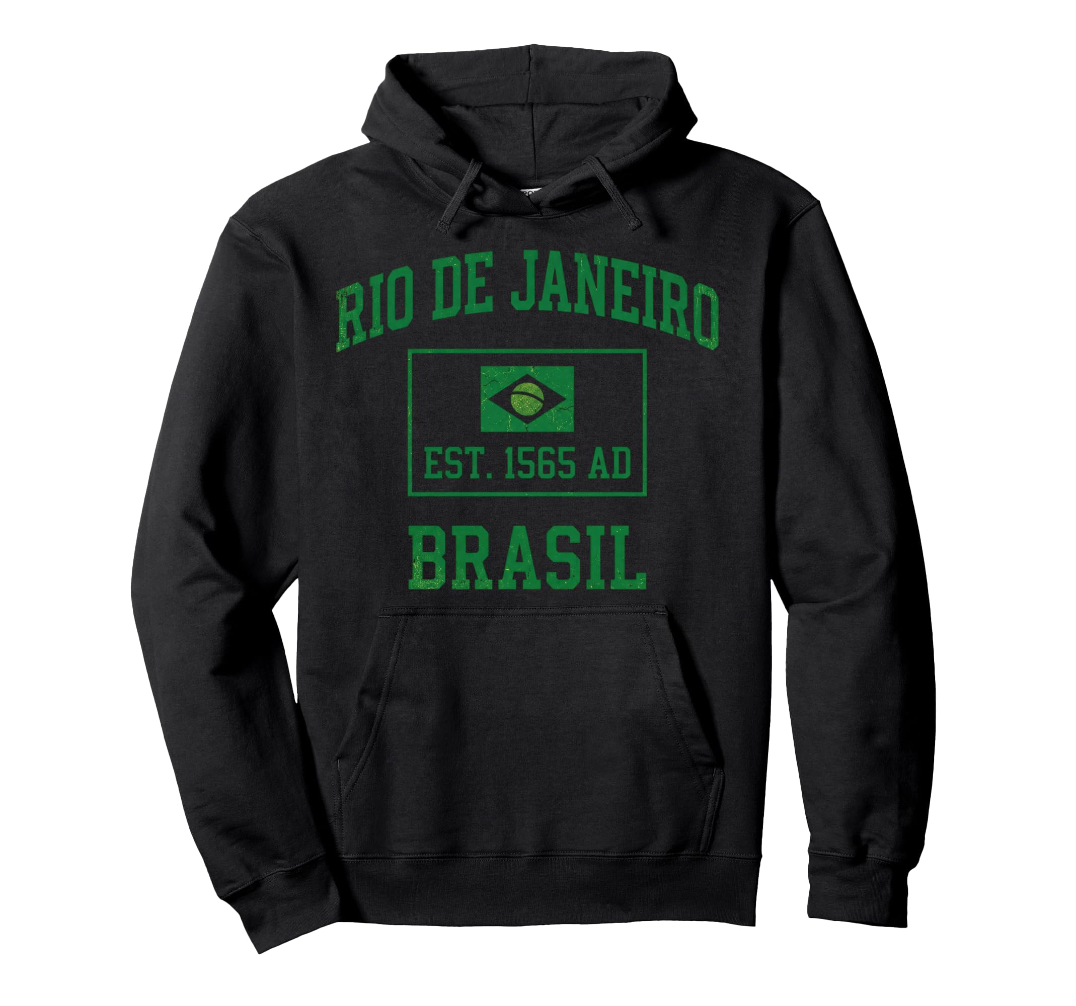 Brazil Gift Flag Brazilian Fan Samba Hoodie - Novelty Apparel Men Women - T-Shirt, Sweatshirt, Hoodie