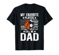 My Favorite Players Call Me Dad T-Shirt - Minimalist Print for Adults - T-Shirt, Sweatshirt, Hoodie