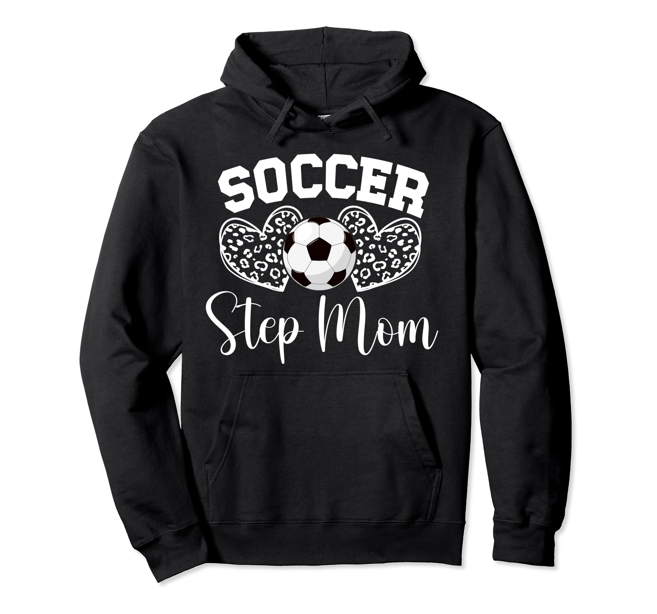 Soccer Step Mom Soccer Player Step Hoodie - Minimalist Print for Adults - T-Shirt, Sweatshirt, Hoodie
