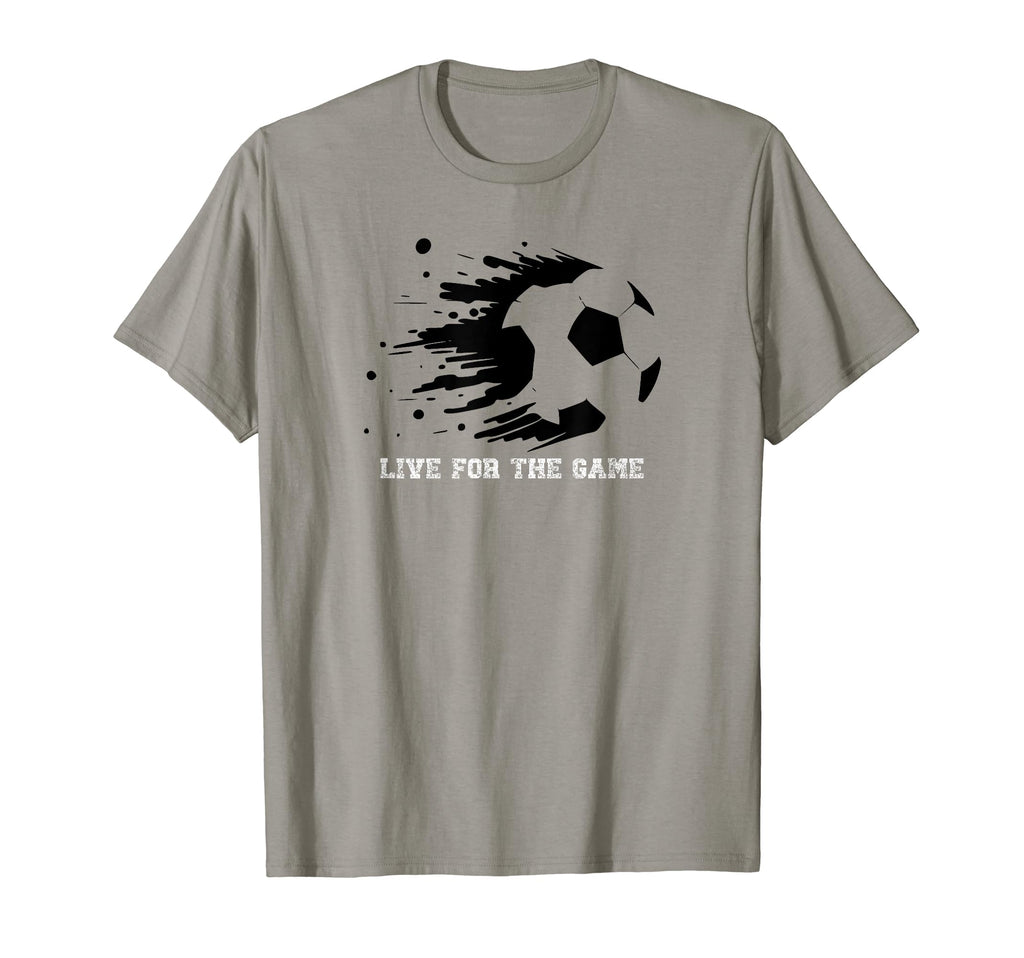 Soccer Silhouette Live Game T-Shirt - Minimalist Print Men Women - T-Shirt, Sweatshirt, Hoodie