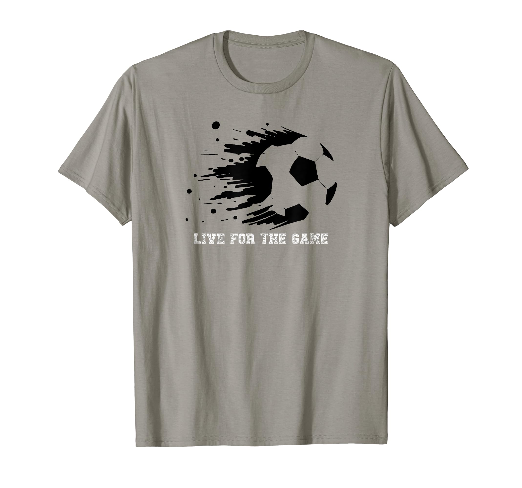 Soccer Silhouette Live Game T-Shirt - Minimalist Print Men Women - T-Shirt, Sweatshirt, Hoodie
