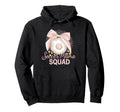 Soccer Mama Squad Coquette Sideline Hoodie - Graphic Print for Adults - T-Shirt, Sweatshirt, Hoodie