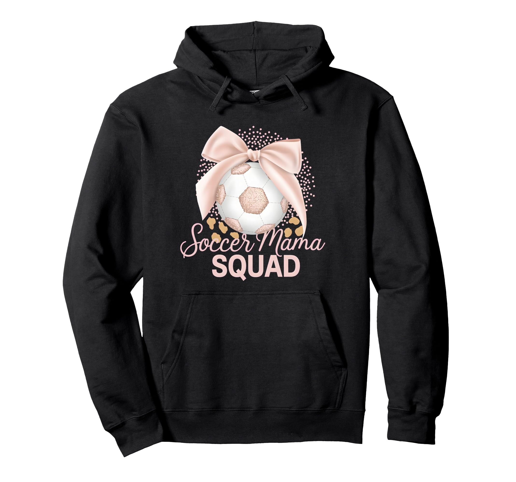 Soccer Mama Squad Coquette Sideline Hoodie - Novelty Apparel Men Women - T-Shirt, Sweatshirt, Hoodie
