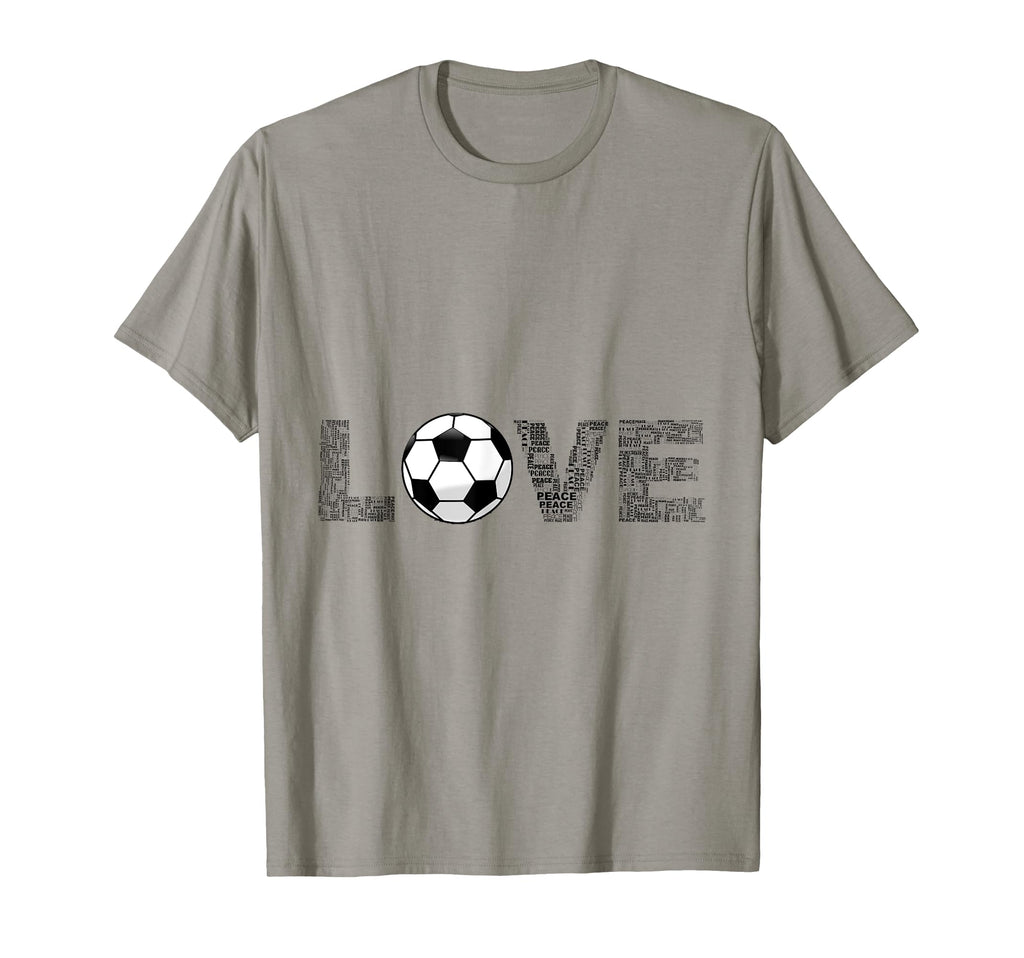 I Love Soccer Teesogram T-Shirt - Novelty Apparel Men Women - T-Shirt, Sweatshirt, Hoodie