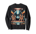 Disco Ball Party Aesthetic 80S Sweatshirt - Minimalist Print for Adults - T-Shirt, Sweatshirt, Hoodie