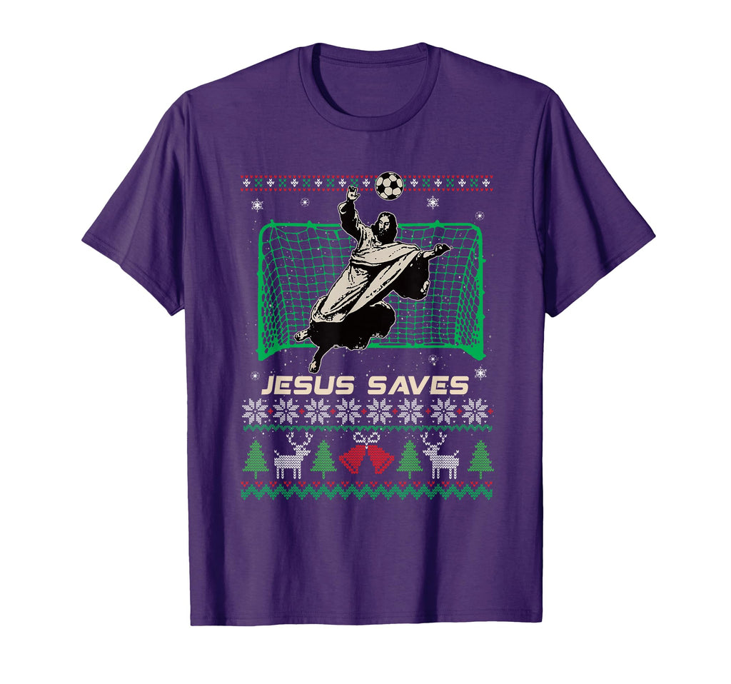 Jesus Saves Ugly Jesus Keeper T-Shirt - Novelty Apparel Unisex - T-Shirt, Sweatshirt, Hoodie