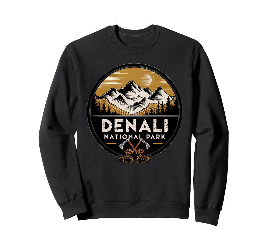 Denali Est 1917 Alaska National Sweatshirt - Streetwear Style for Adults - T-Shirt, Sweatshirt, Hoodie