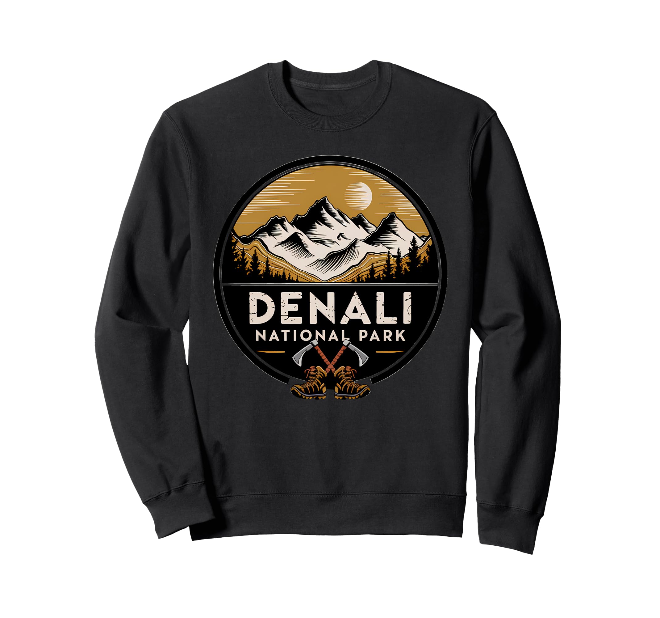 Denali Est 1917 Alaska National Sweatshirt - Streetwear Style for Adults - T-Shirt, Sweatshirt, Hoodie