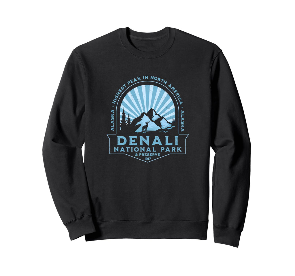 Denali National Park And Preserve Sweatshirt - Aesthetic Graphic Unisex - T-Shirt, Sweatshirt, Hoodie