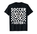 Soccer Sister Soccer Sis Coquette Bow T-Shirt - Unique Graphic Unisex - T-Shirt, Sweatshirt, Hoodie