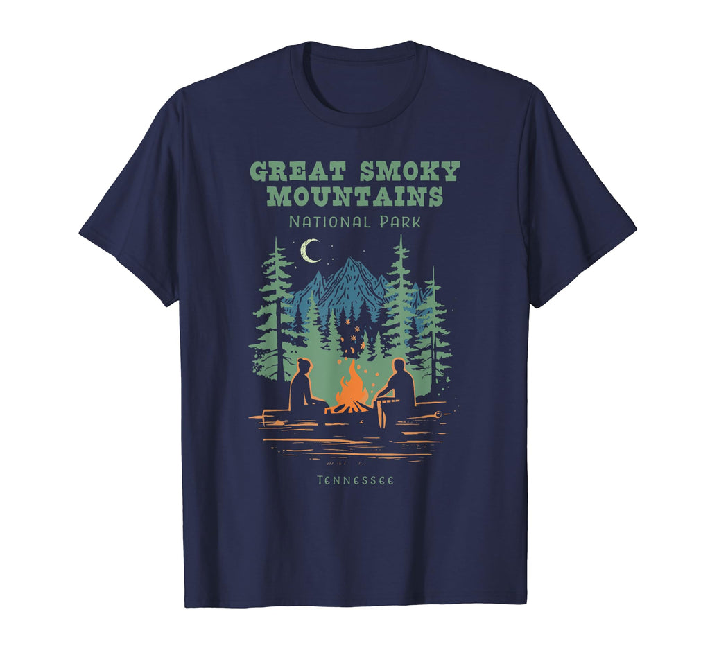 Great Smoky Mountains National Park T-Shirt - Minimalist Print Men Women - T-Shirt, Sweatshirt, Hoodie